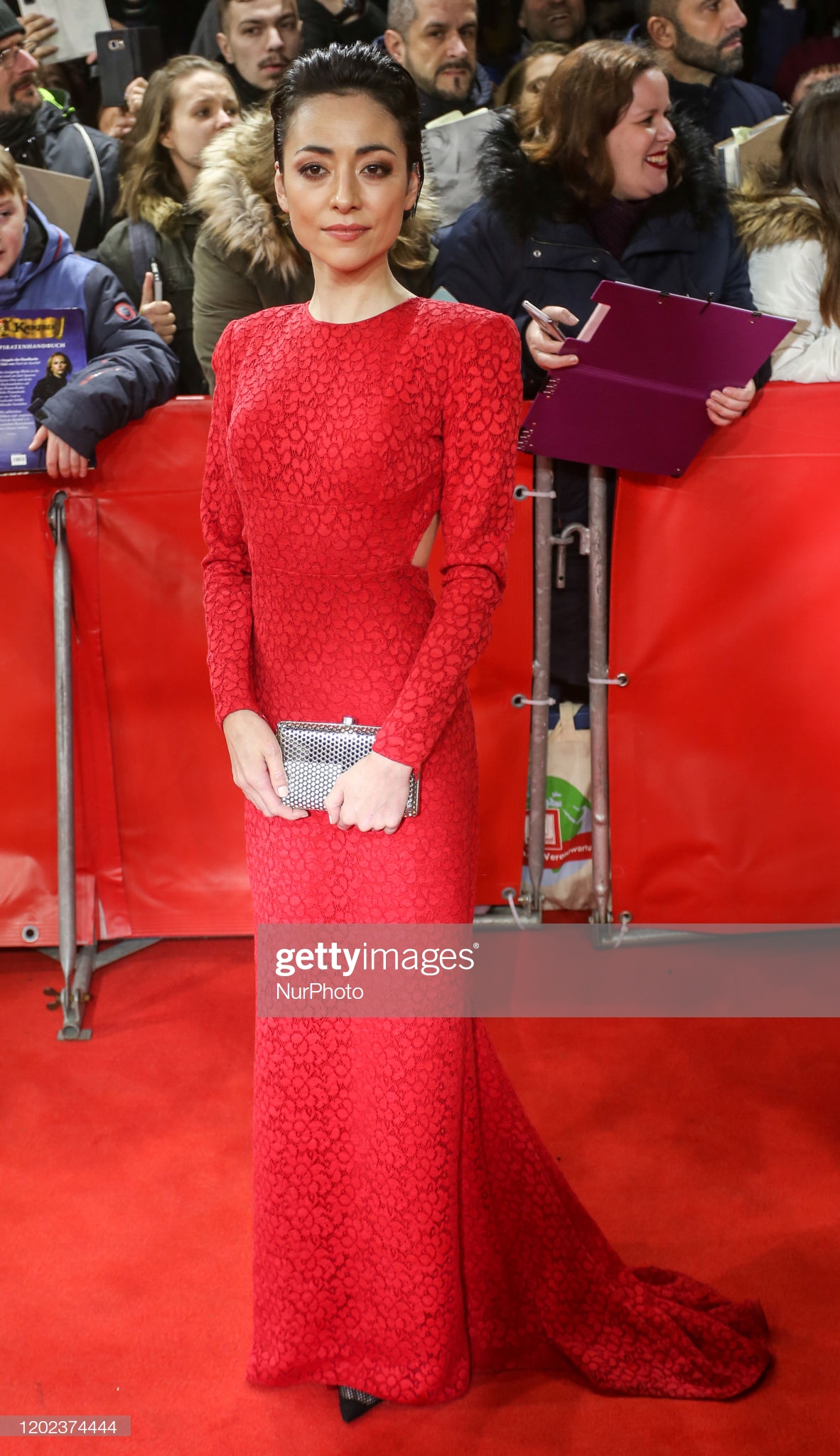 Minami arrives on a red carper before the screening of Minamata mocie during 70th Berlinale International Film Festival in Friedrichstadt-Palast in Berlin, Germany on February 21, 2020. (Photo by Dominika Zarzycka/NurPhoto via Getty Images)